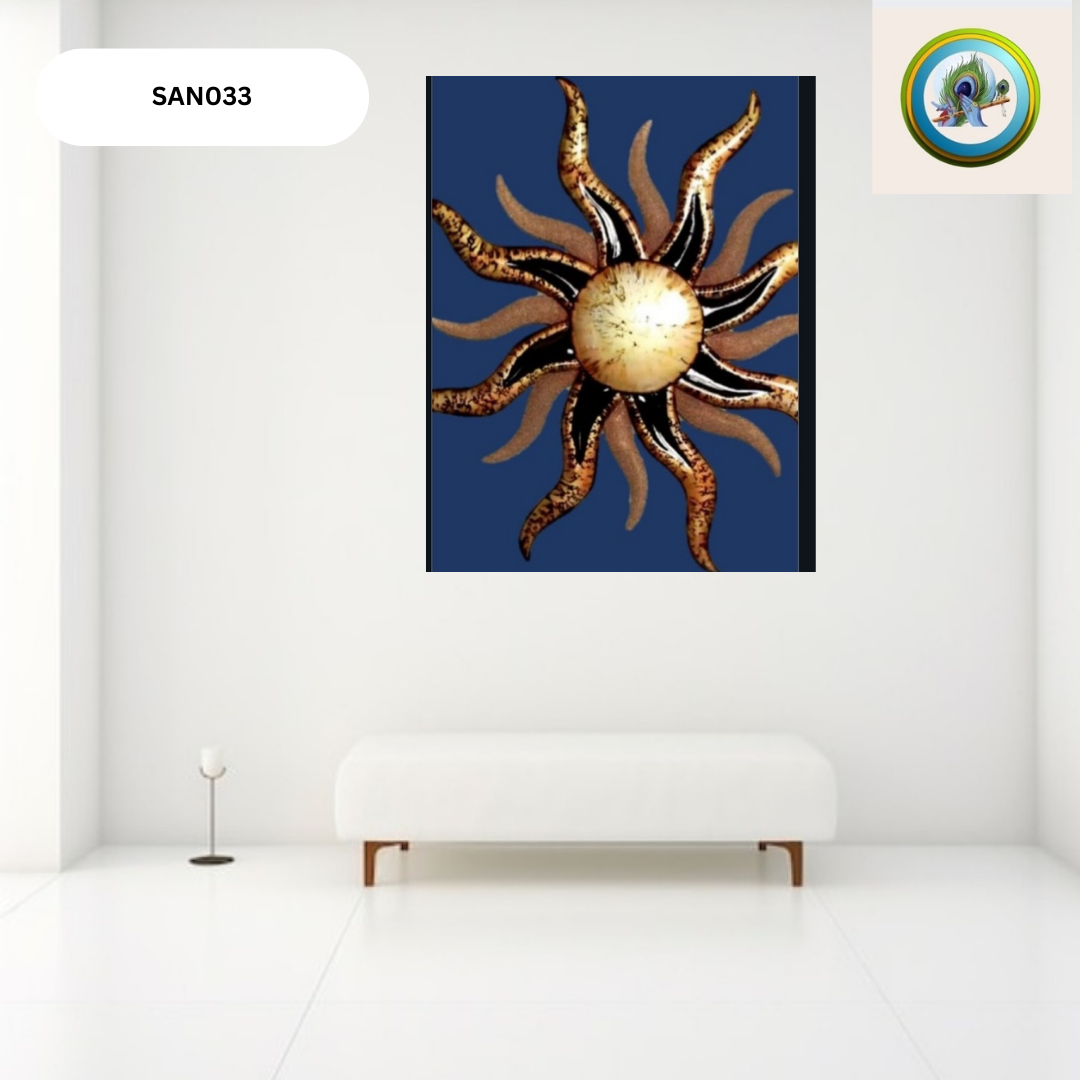 Abstract Sun Wall Panel