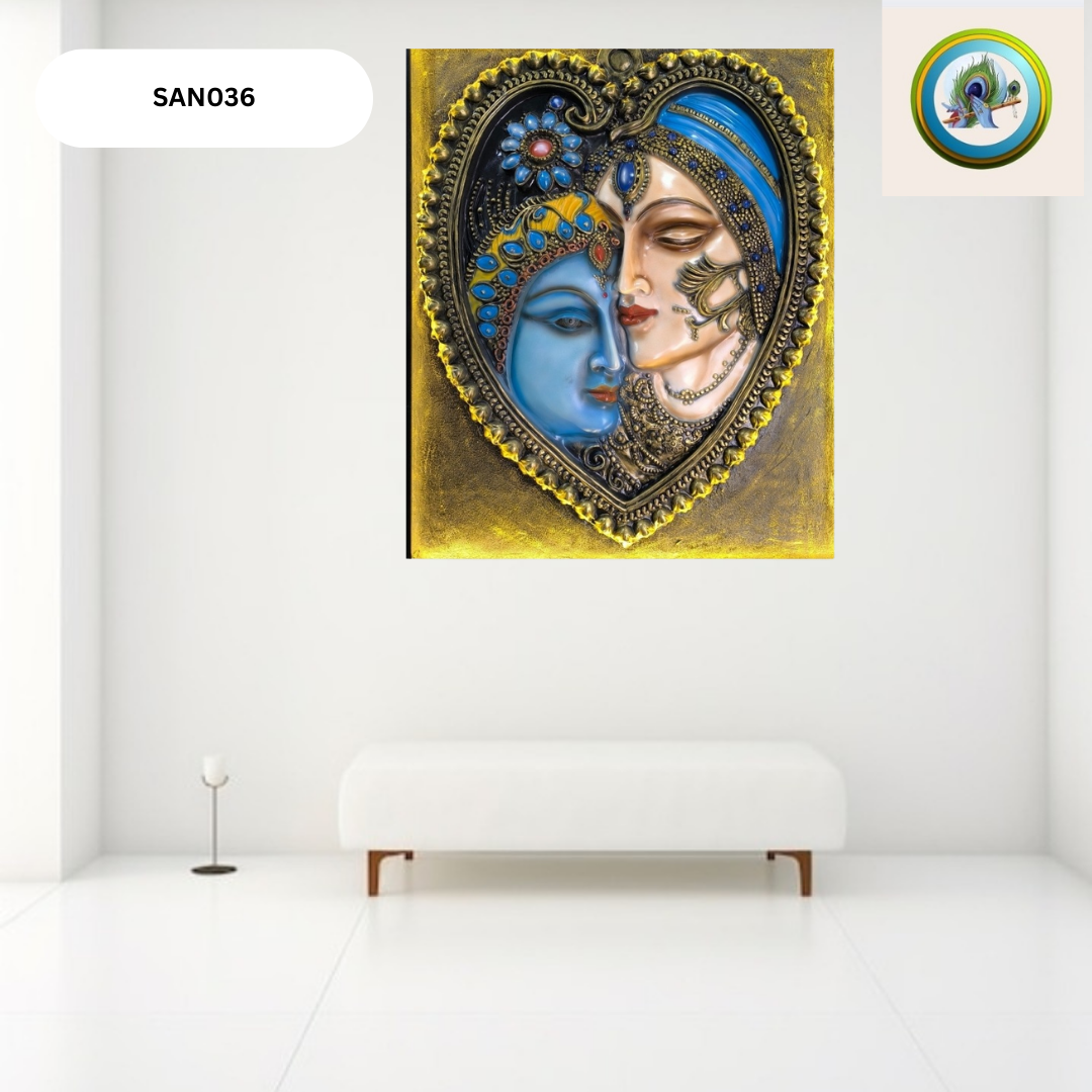 Radhakrishna with LED