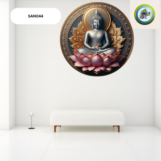 Abstract Buddha wall Hanging